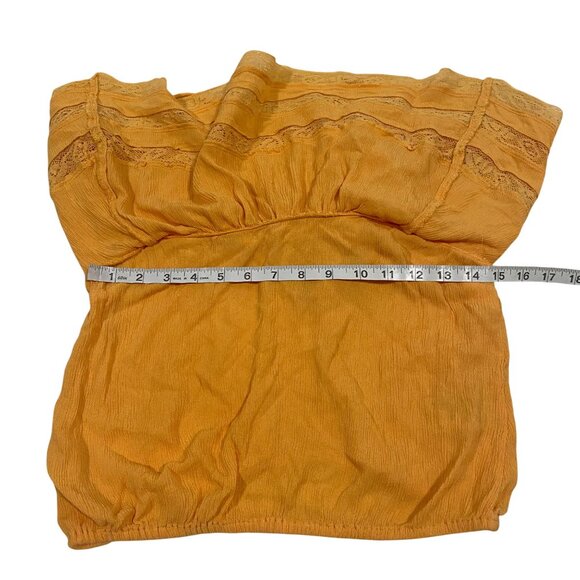 Free People Home Again Crop Cami‎ Orange Size XS - Picture 9 of 11